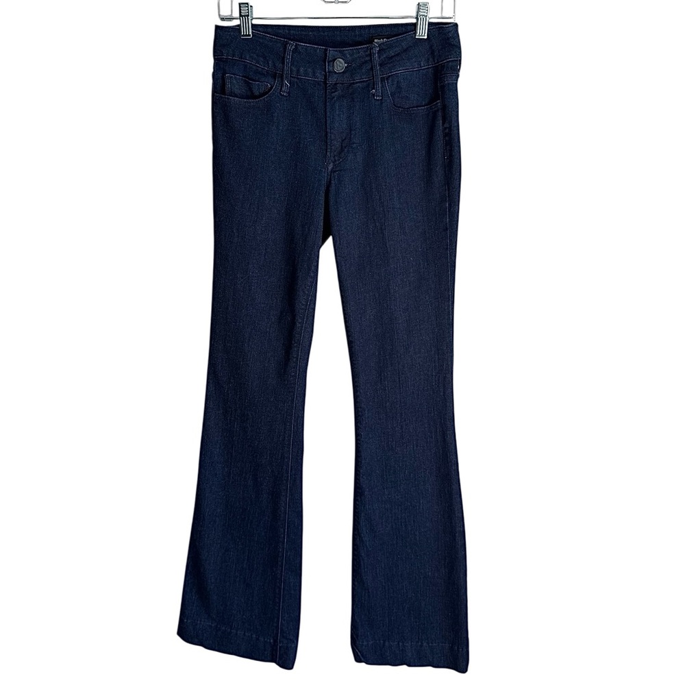 Black Orchid Gisele High Rise Blue Ink Wash Bootcut Denim Jeans 28